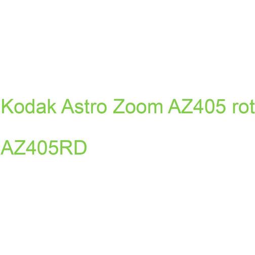 Kodak digital camera AZ405 red [Levering: 4-5 dage]