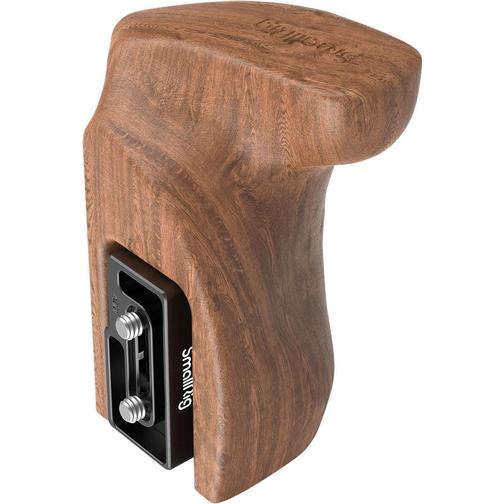 Smallrig 2457 Wooden Grip + Quick Release
