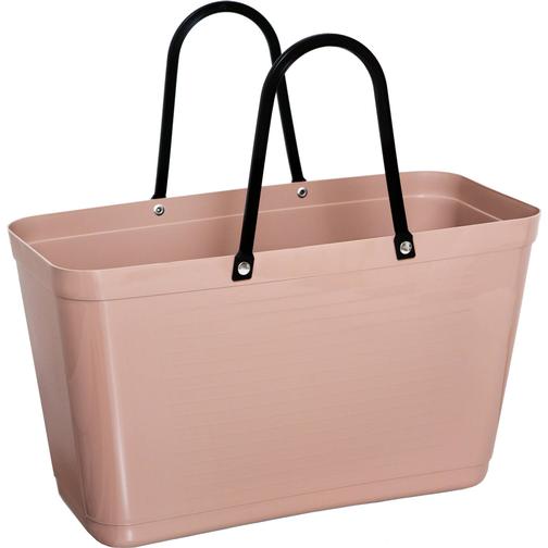 Hinza Shopping Bag Large (Green Plastic) - Nougat