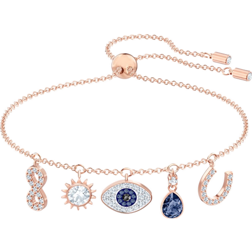 Swarovski Symbolic Bracelet - Rose Gold/Multicolour