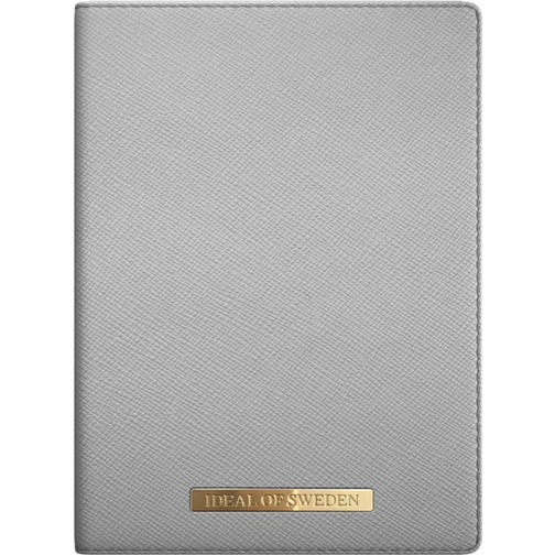 iDeal of Sweden Saffiano Passport Cover - Light Grey