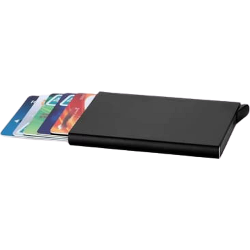 INF Pop-up Card Holder with RFID - Black