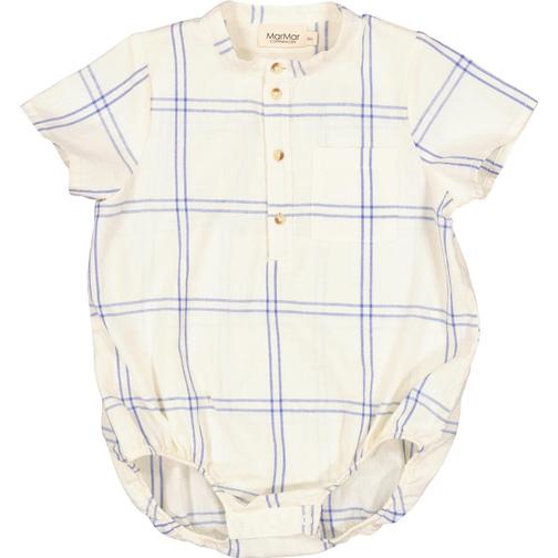 MarMar Copenhagen Rico Romper, Blue Check