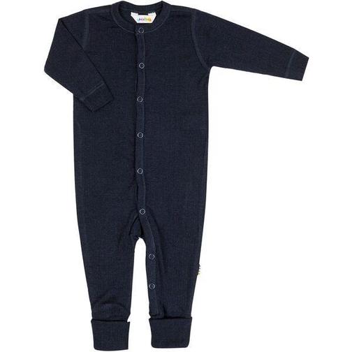 Joha Wool Rib Nightsuit - Marine (56140-122)