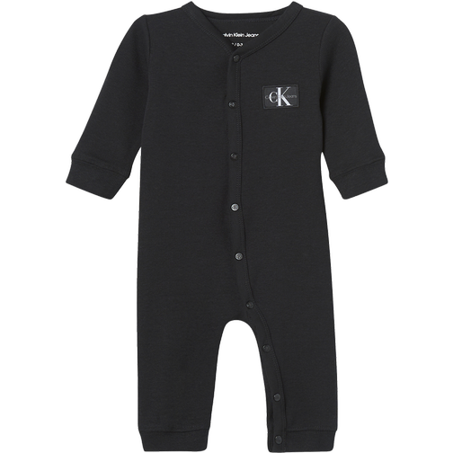 Calvin Klein Ribbed Onesie BLACK