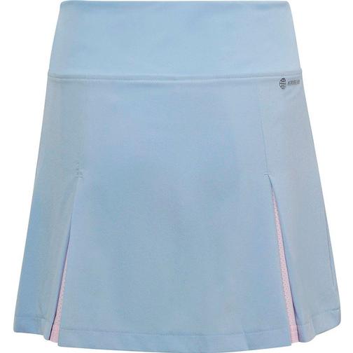 adidas Girl's Club Tennis Pleated Skirt - Blue Dawn (HS0544)