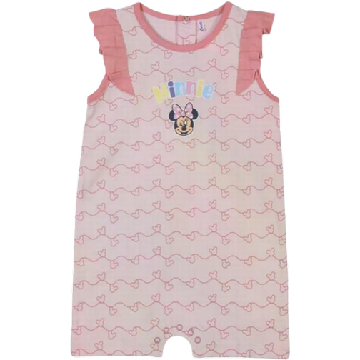 Disney Baby's Minnie Mouse Sleeveless Romper Suit - Pink