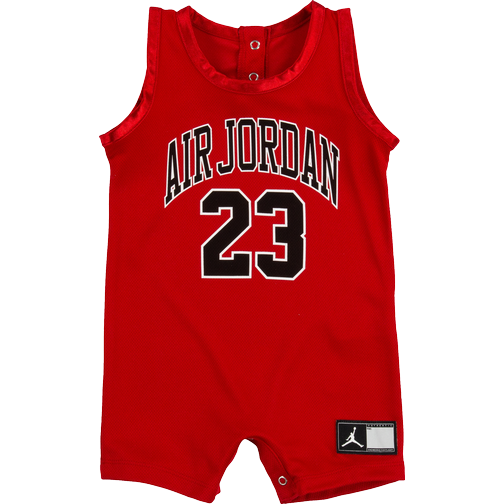 Jordan Baby Boy's Jersey Romper - Red