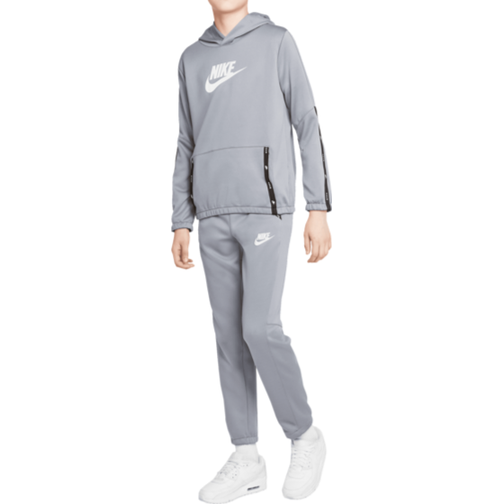 Nike Kid's Sportswear Tracksuit - Smoke Grey/White (DD8552-084)