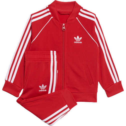 adidas Infant Adicolor SST Tracksuit - Vivid Red/White (HE4747)