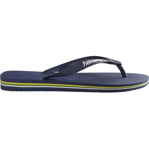 Havaianas Kid's Brasil Logo - Navy Blue