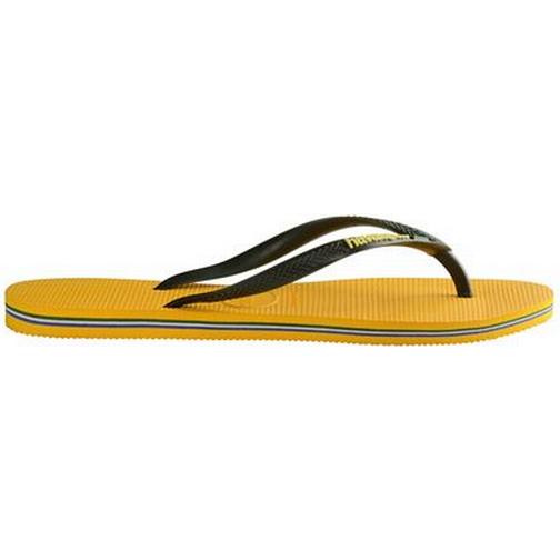 Havaianas Kid's Brasil Logo - Banana Yellow
