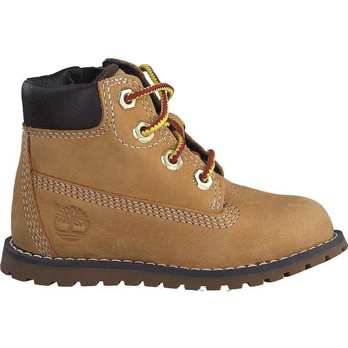 Timberland Toddler Pokey Pine 6-Inch Boots - Yellow
