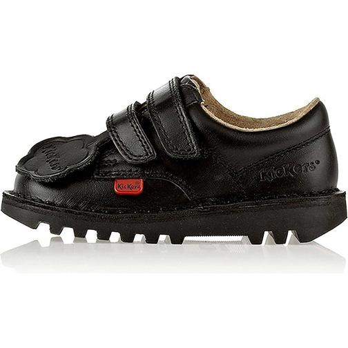 Kickers Juniors Kick Lo Velcro - Black