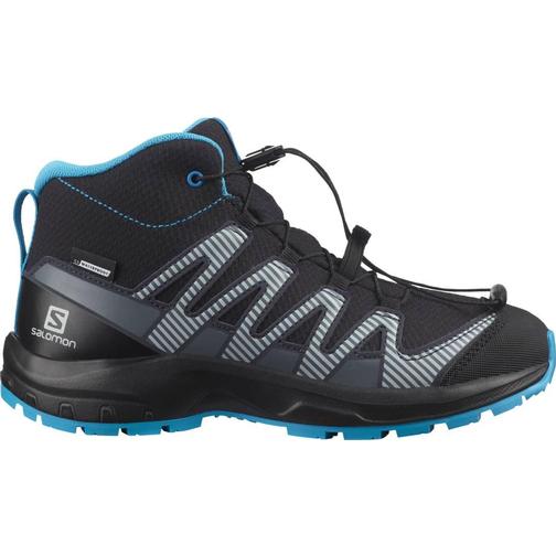 Salomon XA Pro V8 Mid CSWP Jr - Black/Monument/Hawaiian Ocean
