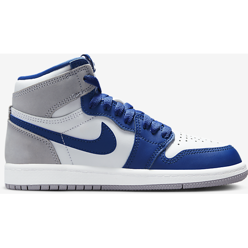 Nike Air Jordan 1 Retro High OG PS - True Blue/Cement Grey/White