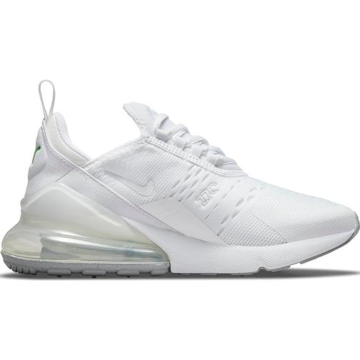 Nike Air Max 270 GS - White/Aluminum/Black/Light Green Spark