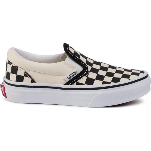 Vans Kid's Classic Slip-On - Checkerboard Black/White