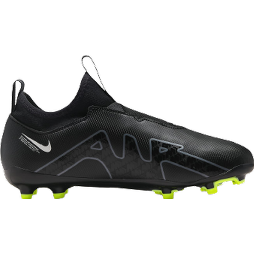 Nike Jr Zoom Mercurial Vapor 15 Academy MG - Black/Summit White/Volt/Dark Smoke Grey
