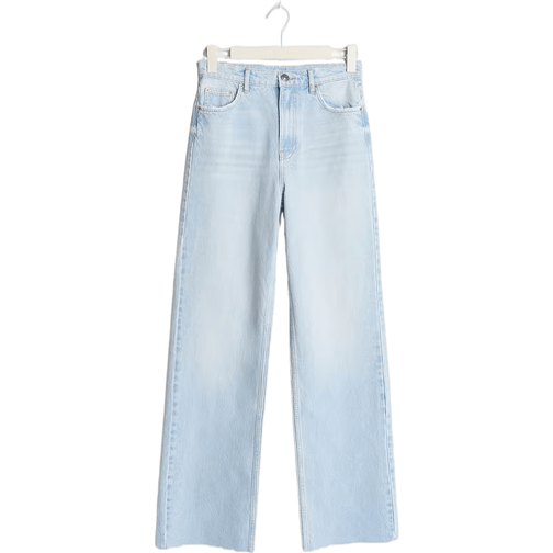 Gina Tricot Idun Straight Jeans - Mid Blue