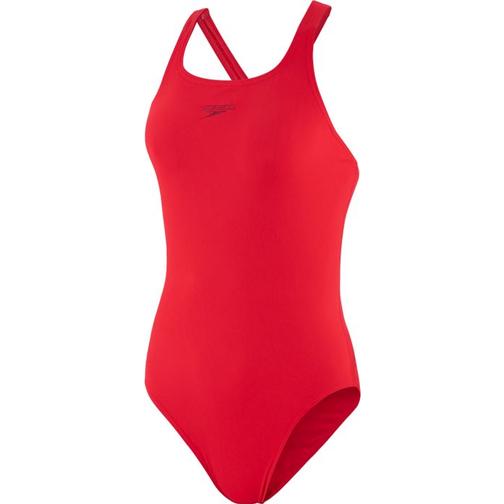 Speedo Essential Endurance+ Medalist Swimsuit - Red