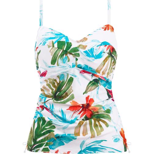 Fantasie Kiawah Island Twist Front Tankini Top - Aquamarine