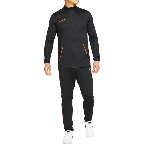 Nike Dri-FIT Academy Knit Football Tracksuit Men - Black/Total Orange/Total Orange