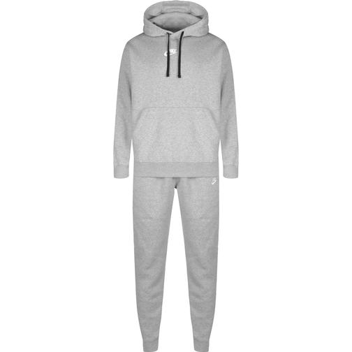 Nike Sports Essentials Fleece Tracksuit Men - Grey/White