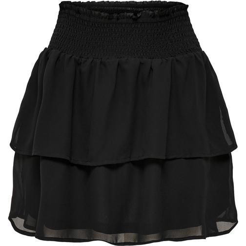Only Ann Star Skirt - Black