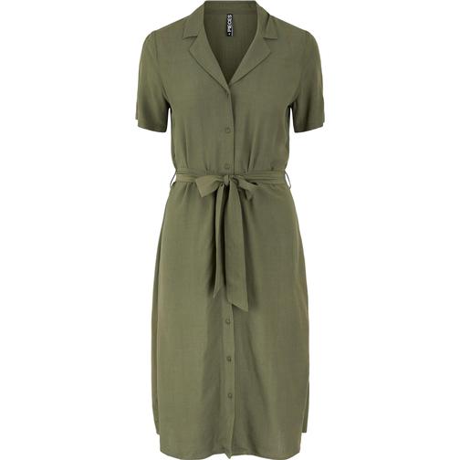 Pieces Olivia Shirt Dress - Grape leaf