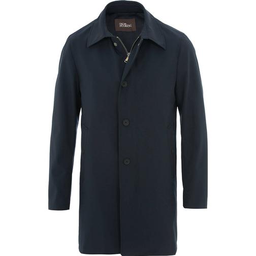 Oscar Jacobson Johnsson Coat - Dark Blue
