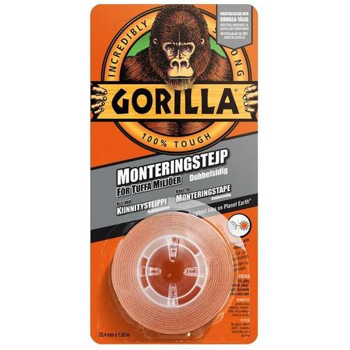 Gorilla 24640 Double Sided Mounting Tape 1520x25.4mm