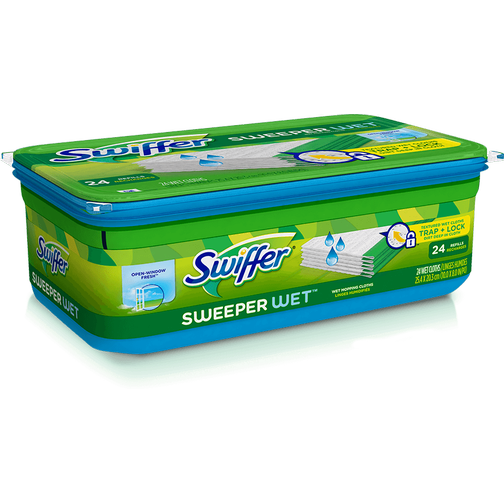 Swiffer Sweeper Wet Wipes 72 pcs