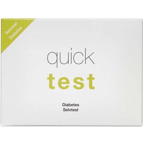Quicktest Självtest för Diabetes 1-pack