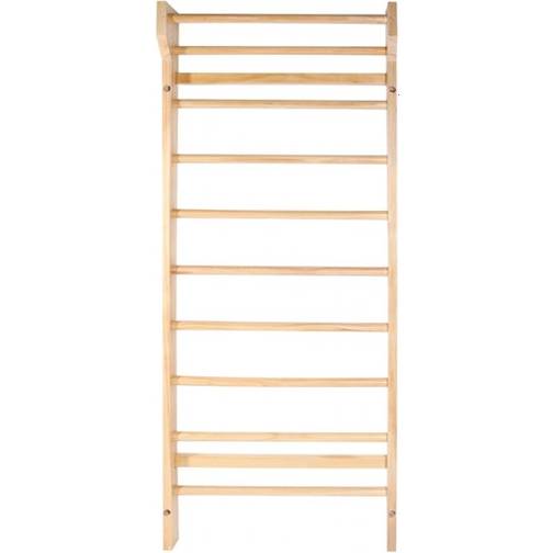 Gorilla Sports Wooden Ribbed Chair