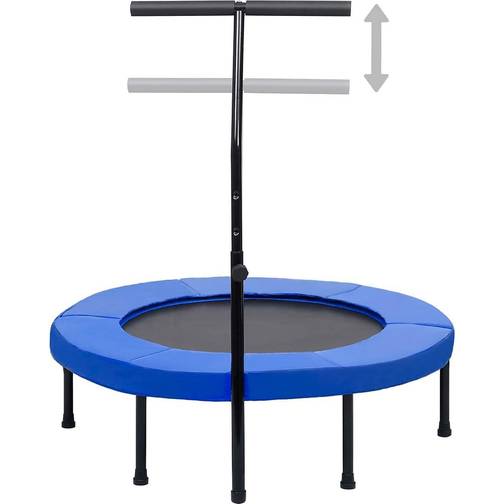 vidaXL Trampoline With Handle And Safety Guard 102cm