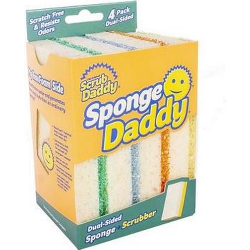 Scrub Daddy Dual Sided 4-pack