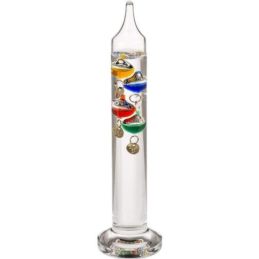 Out of the blue Glass Galileo Thermometer 18cm