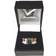 England Football Gifts Stainless Steel Striped Ring