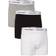 Calvin Klein Cotton Stretch Trunks 3-pack - Black/White/Grey Heather