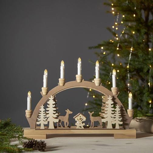 Star Trading Fauna Adventsljusstake 4.5cm