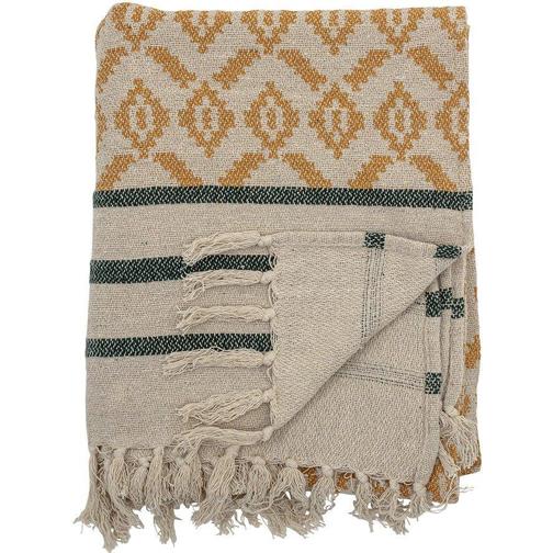 Bloomingville Fini Filt Gul (160x130cm)