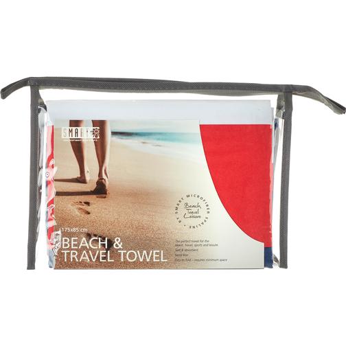 Smart Microfiber Hampton Badlakan Blå, Rosa, Svart, Vit, Röd (175x85cm)