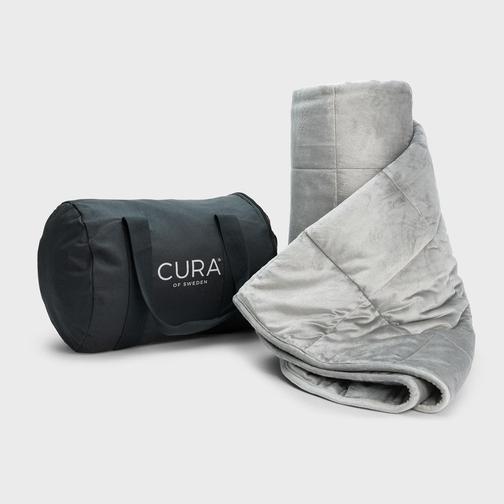 Cura of Sweden Minky Tyngdtäcke 6kg Grå, Blå, Röd (200x140cm)