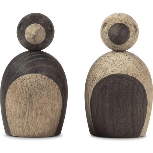 Kay Bojesen Pair of Sparrows Prydnadsfigur 6cm 2st