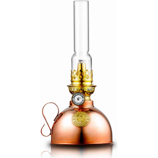 Karlskrona Lampfabrik Koholmen Oljelampa 24cm