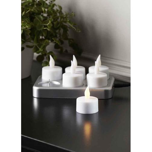 Star Trading Tealight LED-ljus 7cm 6st