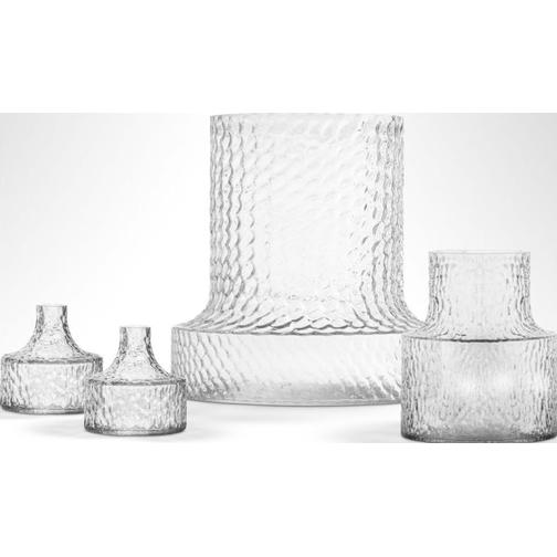 Skrufs Glasbruk Kolonn Vas 20cm