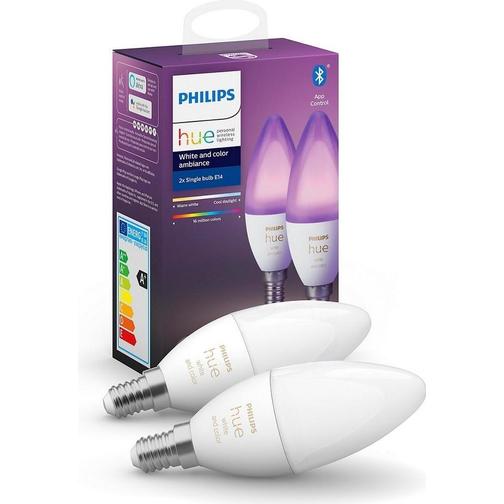 Philips Hue WCA B39 EU LED Lamps 4W E14