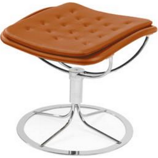 Bruno Mathsson Jetson 69 Leather Fotpall 42cm